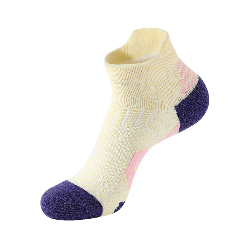 3 Pack White Running Socks Women-FOURMINT