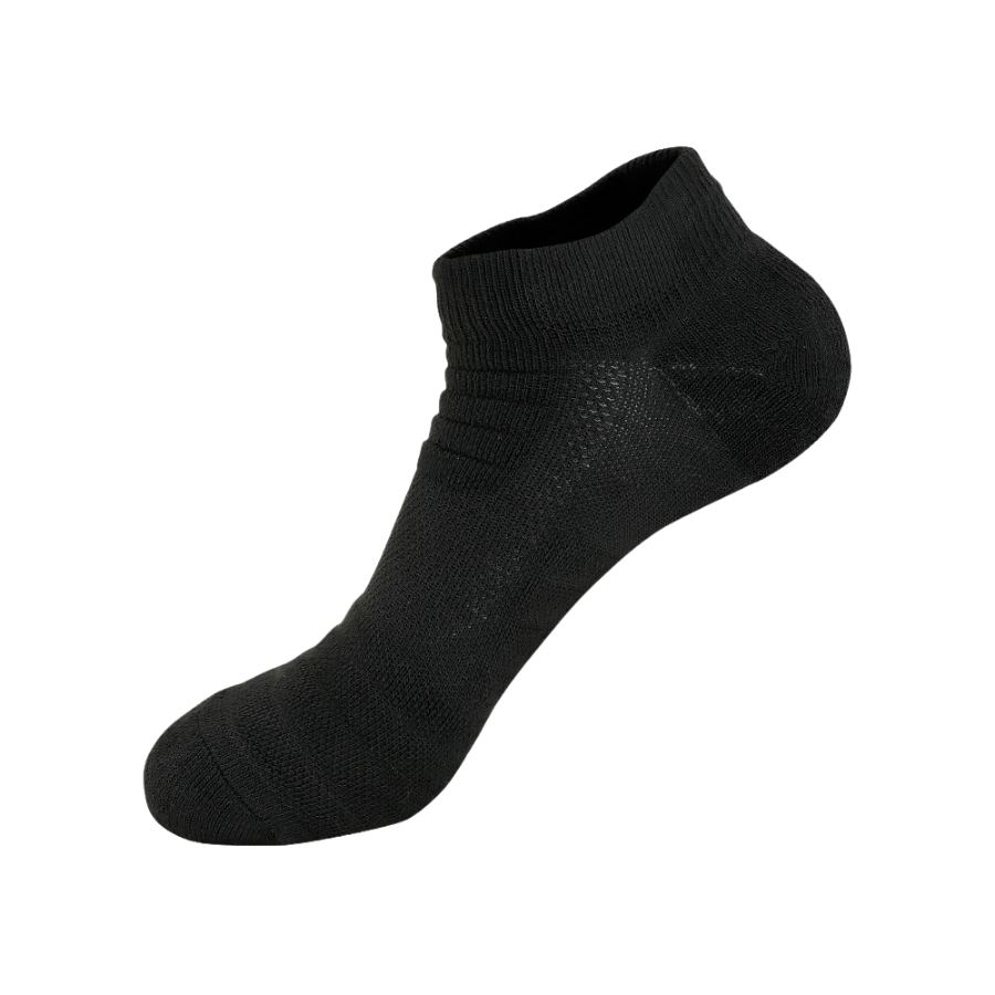 3 Pack Mens Ankle Trainer Socks Thick Cushioned-FOURMINT