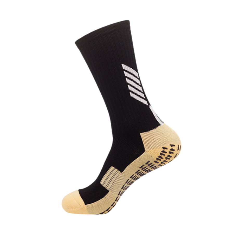 3 Pack Men's Football Grip Socks-FOURMINT