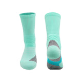 3 Pack Solid Sports Socks White-FOURMINT