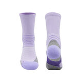 3 Pack Solid Sports Socks White-FOURMINT