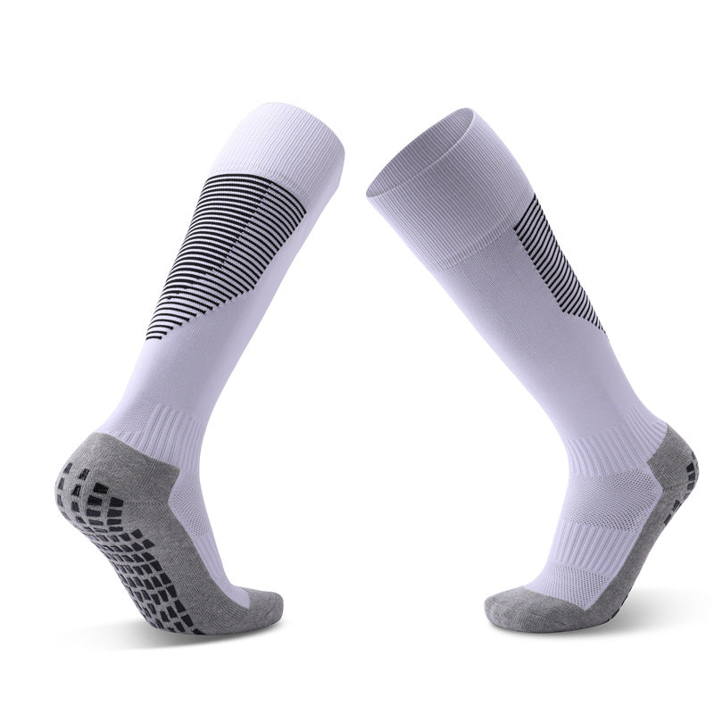 3 Pack Mens Anti Slip Football Grip Socks-FOURMINT