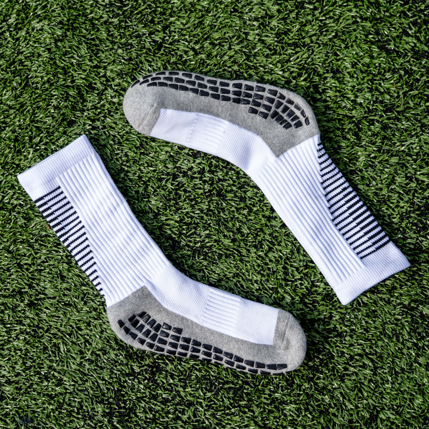 3 Pack Men's Football Socks with Grip-FOURMINT
