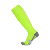 3 Pack Lime Green Football Socks for Men-FOURMINT