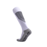 3 Pack Men's White Gripper Socks for Football-FOURMINT