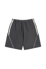 Contrast Panel Relaxed Shorts