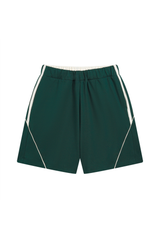 Contrast Panel Relaxed Shorts