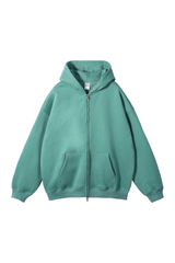 350gsm Two-Way Zip Heavyweight Hoodie