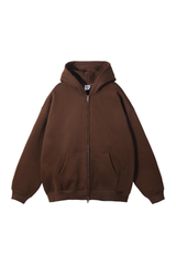 350gsm Two-Way Zip Heavyweight Hoodie