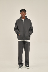 350gsm Two-Way Zip Heavyweight Hoodie