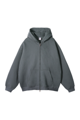 350gsm Two-Way Zip Heavyweight Hoodie