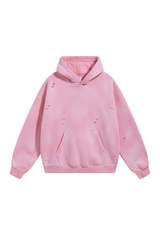 Vintage Wash Distressed Hoodie
