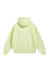 Vintage Wash Distressed Hoodie