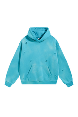 360gsm Paint Splatter Vintage Wash Hoodie