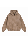 360gsm Paint Splatter Vintage Wash Hoodie