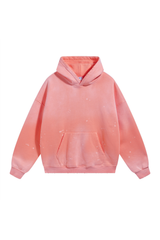 360gsm Paint Splatter Vintage Wash Hoodie