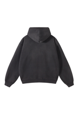 360gsm Garment Dyed Oversized Zip Hoodie