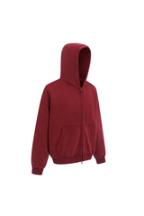 370gsm Garment Dyed Cropped Zip Hoodie