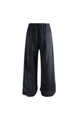 430gsm Garment Dyed Wide Leg Joggers