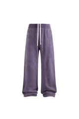 430gsm Garment Dyed Wide Leg Joggers