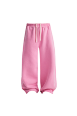 370gsm Garment Dyed Wide Leg Fleece Joggers