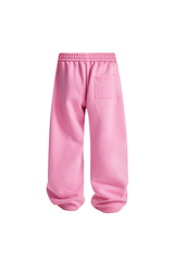 370gsm Garment Dyed Wide Leg Fleece Joggers