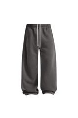 370gsm Garment Dyed Wide Leg Fleece Joggers