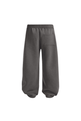 370gsm Garment Dyed Wide Leg Fleece Joggers