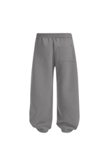 370gsm Garment Dyed Wide Leg Fleece Joggers