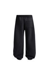 370gsm Garment Dyed Wide Leg Fleece Joggers