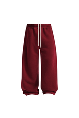 370gsm Garment Dyed Wide Leg Fleece Joggers