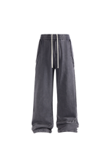 430gsm Vintage Wash Wide Leg Joggers