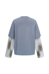 275gsm Spray Dyed Fake Layer Boxy Tee