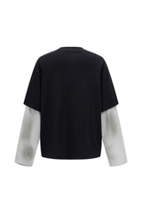 275gsm Spray Dyed Fake Layer Boxy Tee