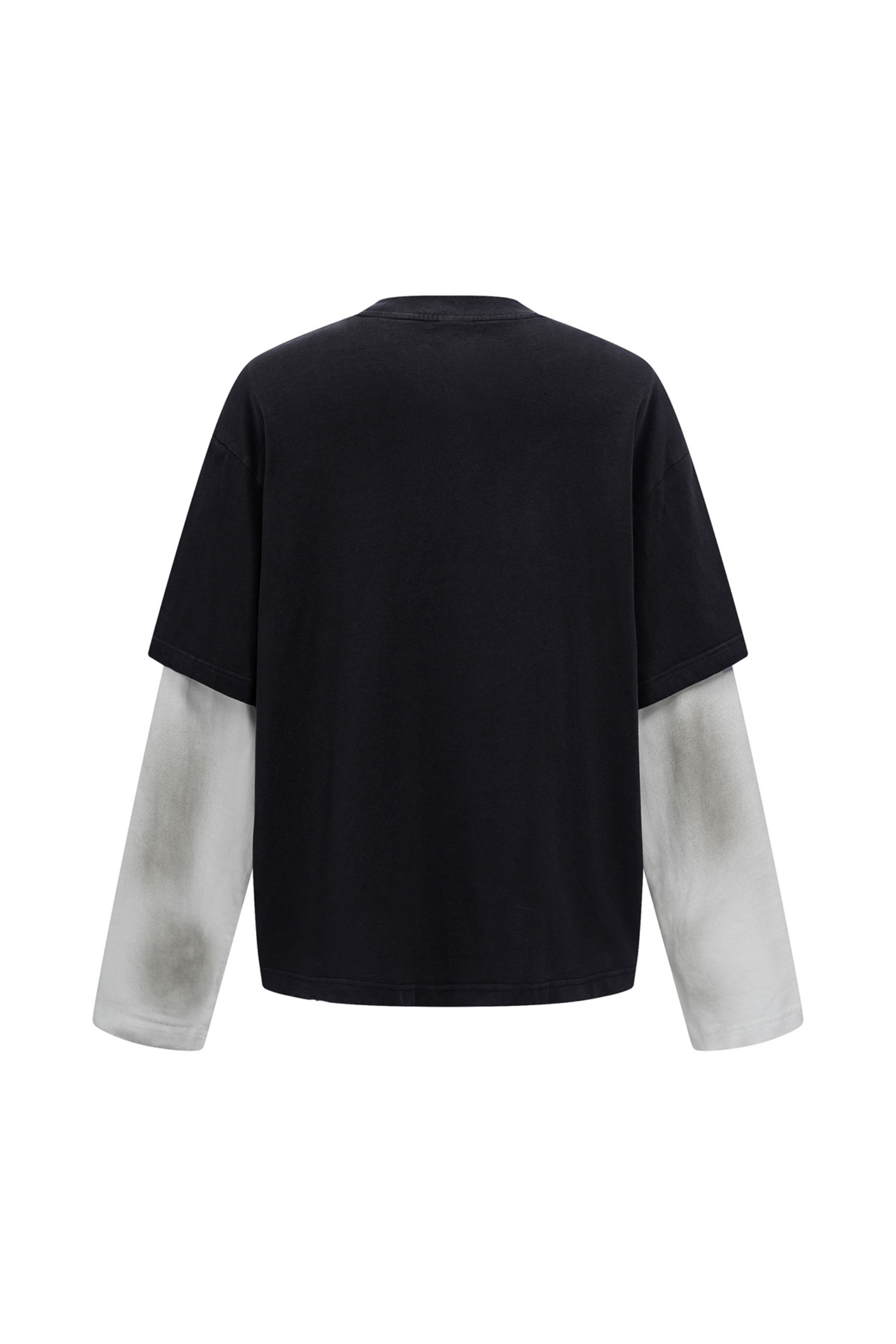275gsm Spray Dyed Fake Layer Boxy Tee