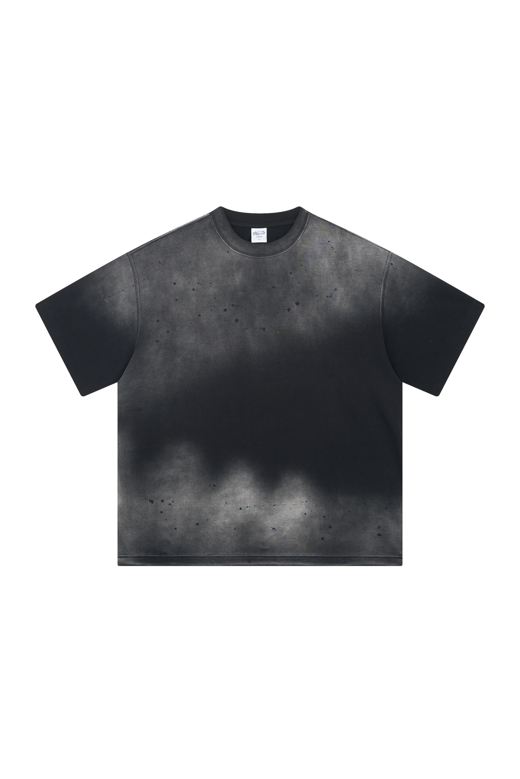 Sun-Faded Paint-Splatter T-Shirt