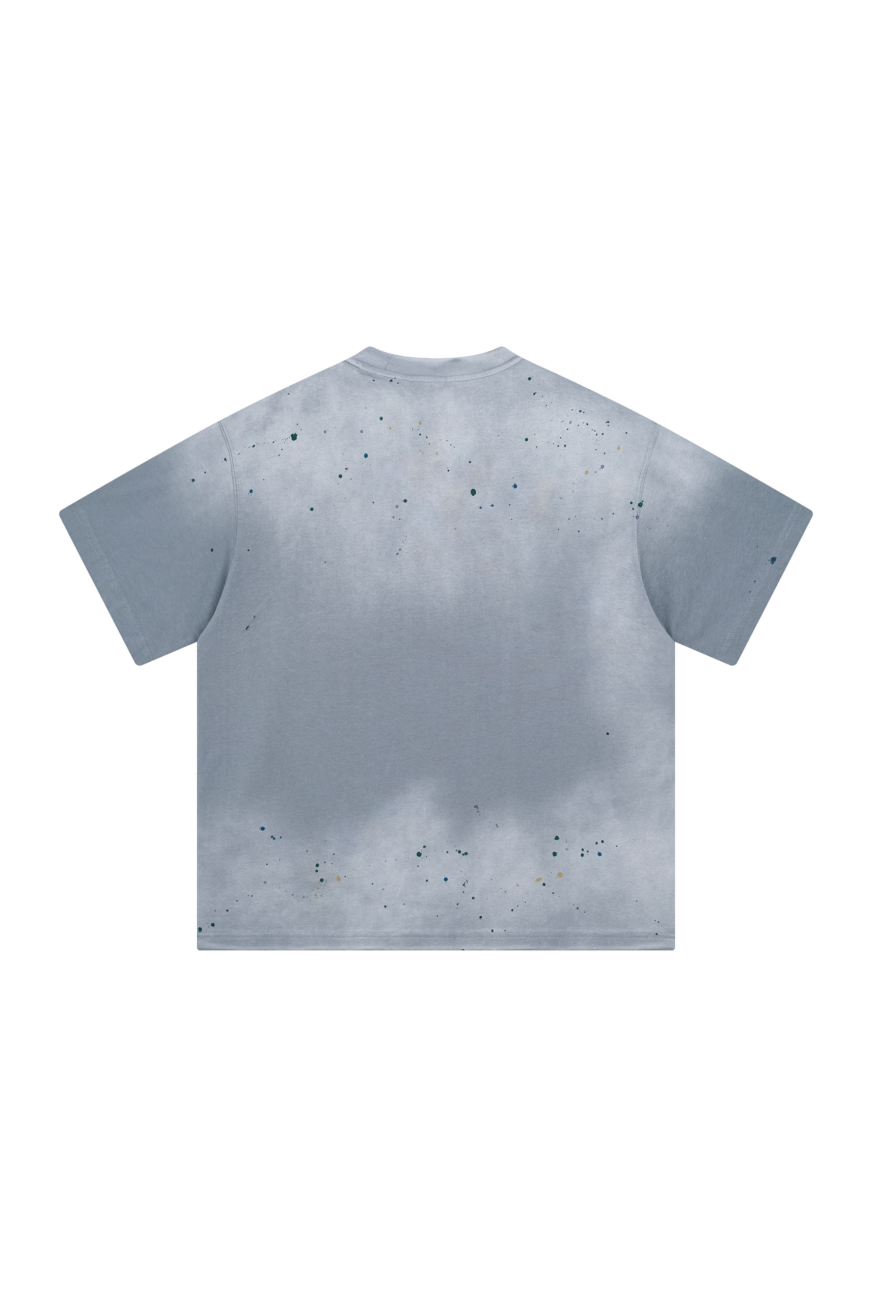 Sun-Faded Paint-Splatter T-Shirt