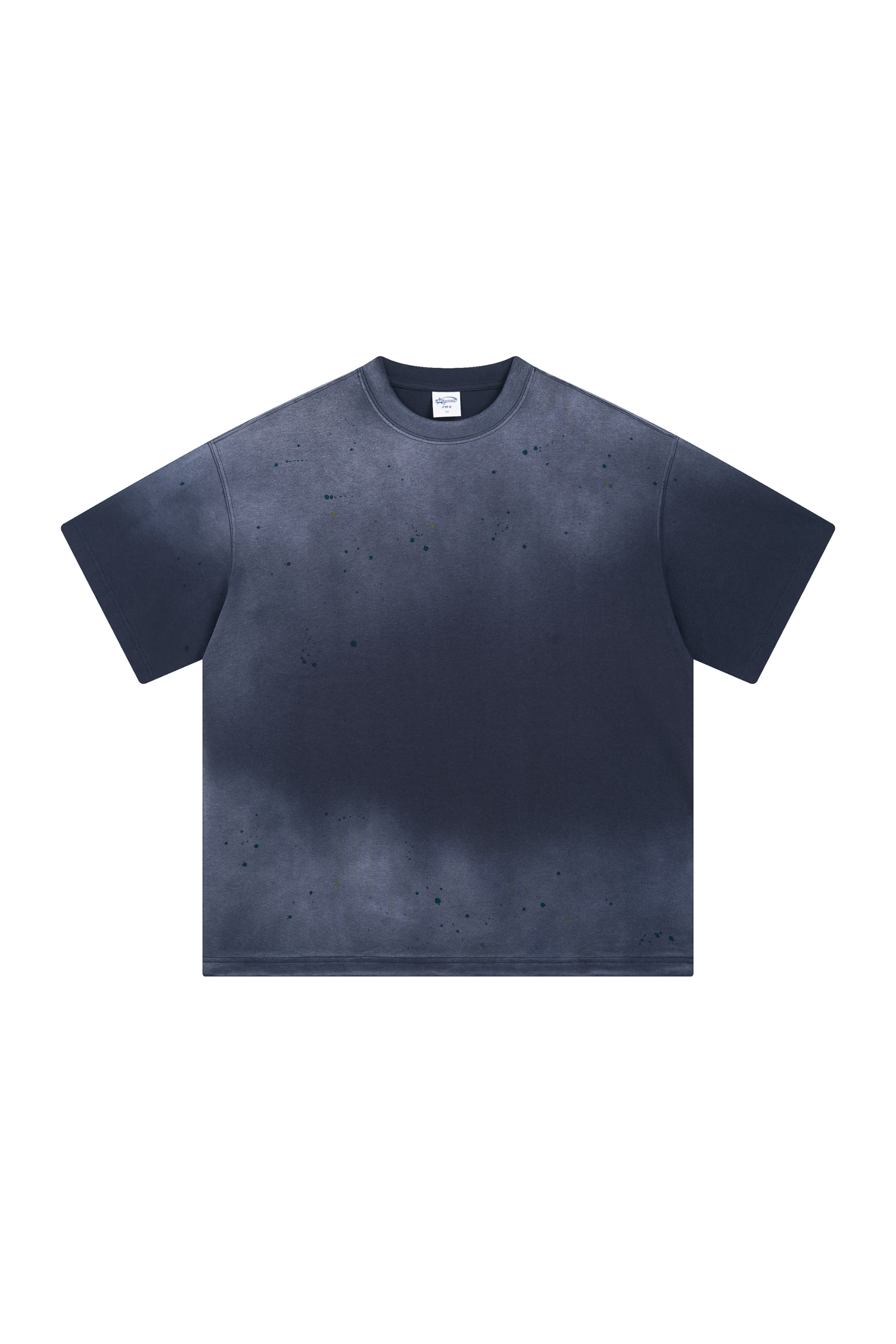 Sun-Faded Paint-Splatter T-Shirt