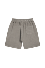 Washed Relaxed Drawstring Shorts