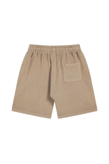 Washed Relaxed Drawstring Shorts