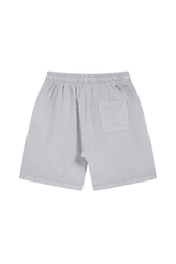 Washed Relaxed Drawstring Shorts