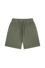 Washed Relaxed Drawstring Shorts