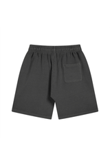 Washed Relaxed Drawstring Shorts