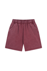 Ultra Heavyweight Washed Faded Shorts