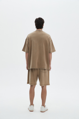 Ultra Heavyweight Washed Faded Shorts