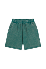 Ultra Heavyweight Washed Faded Shorts