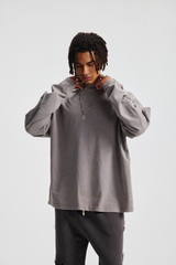 285gsm Garment Dyed Boxy Long Sleeve Tee