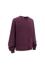 285gsm Garment Dyed Boxy Long Sleeve Tee