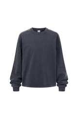 285gsm Garment Dyed Boxy Long Sleeve Tee