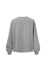 285gsm Garment Dyed Boxy Long Sleeve Tee